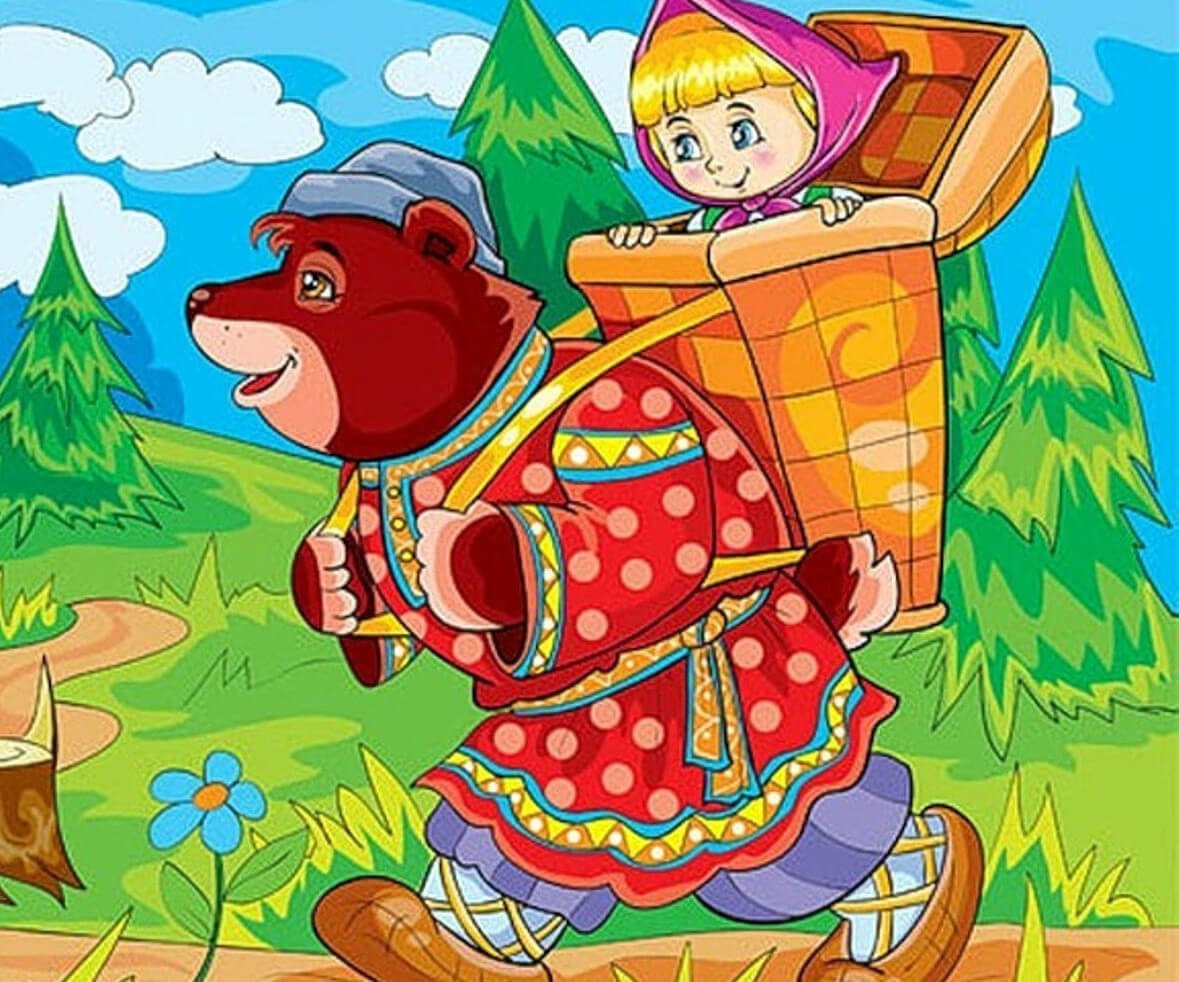 Маша из сказки Маша и медведь