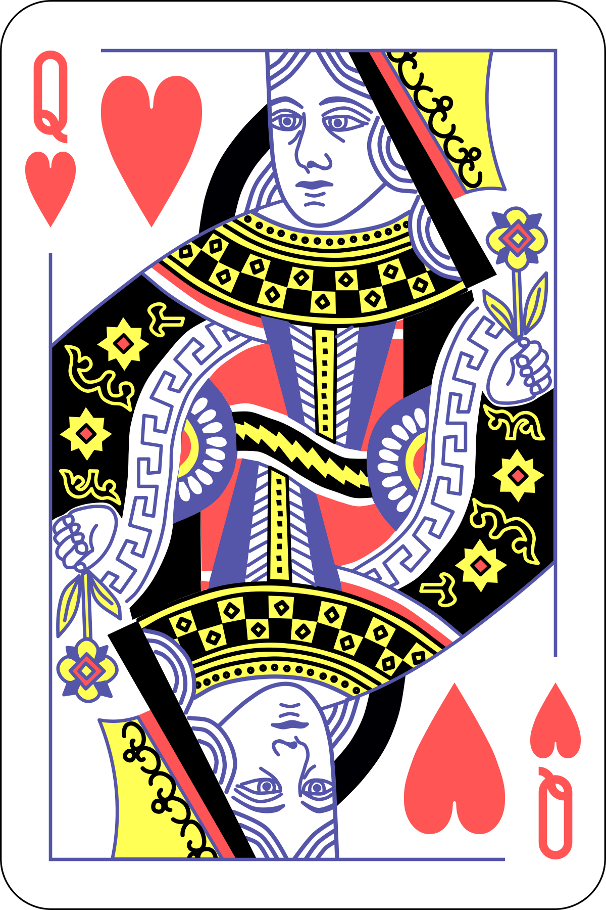 Выпали Король дама и десятка картинка