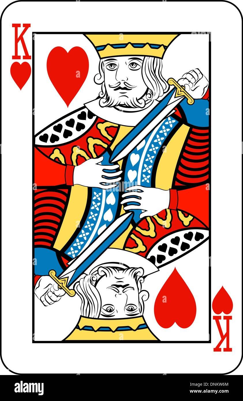 Карта Червовый Король
