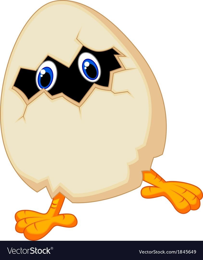 Птенец мультяшный