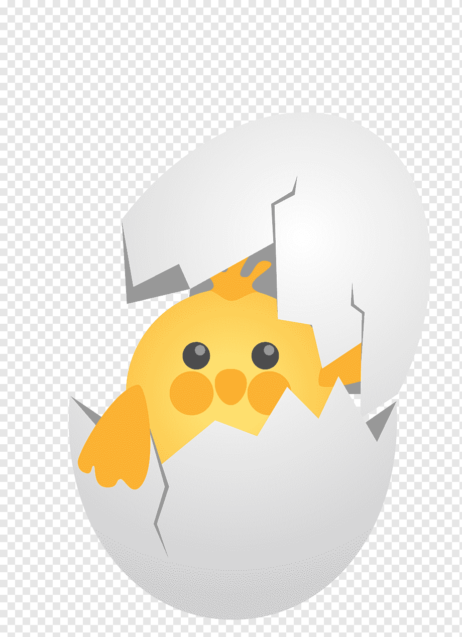 Нарисовать цыпленка в скорлупе