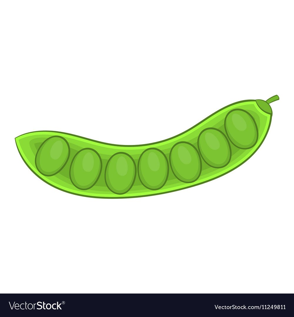 Горох с одной горошиной в стручке