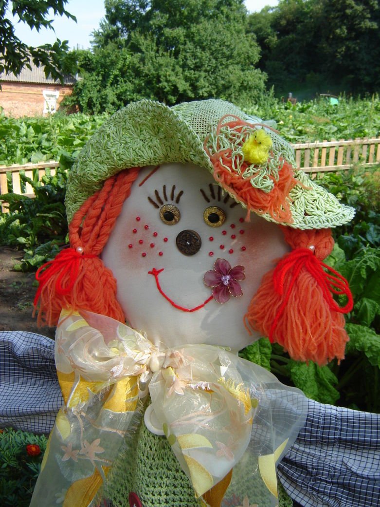 Пугало на дачу