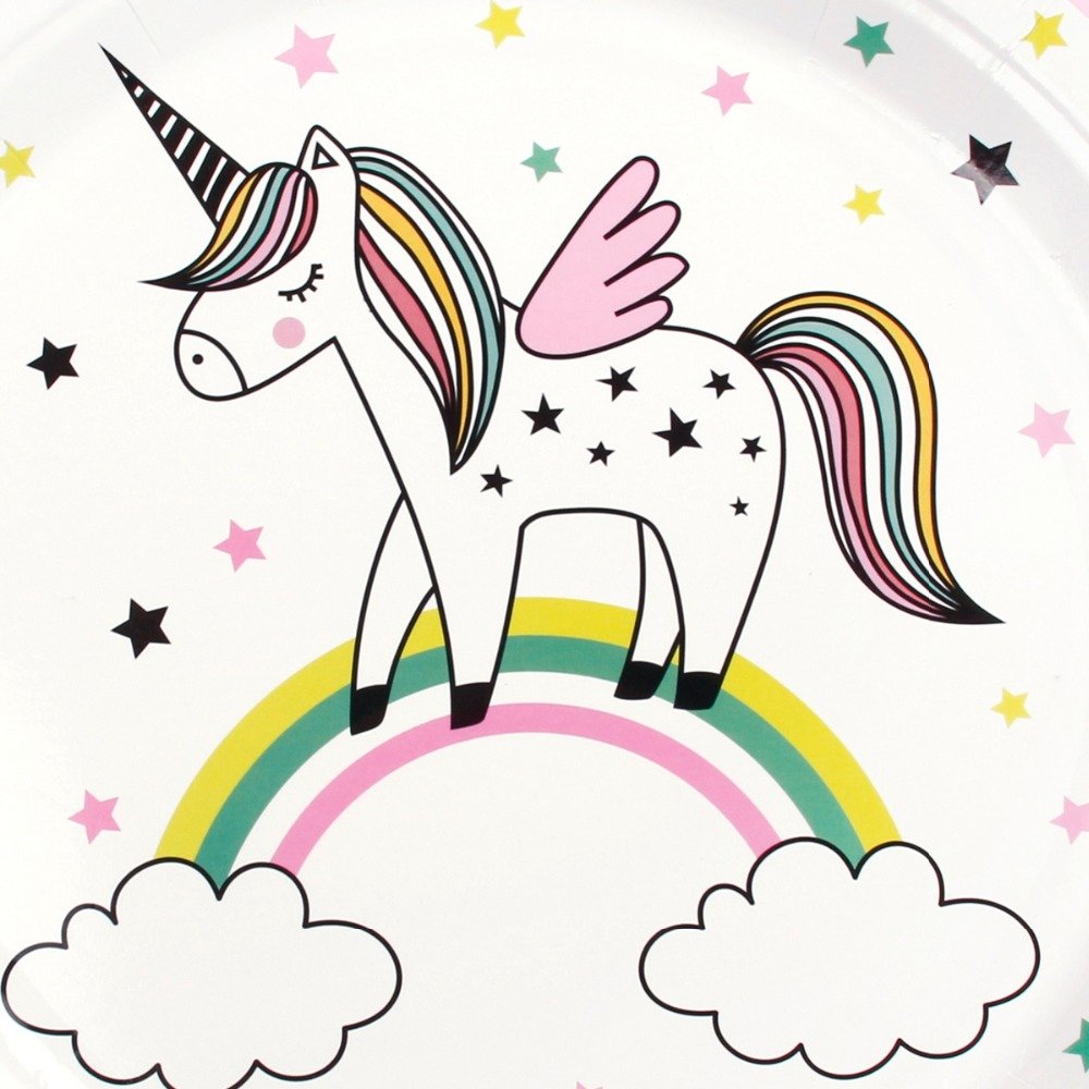 Плакат в стиле единорога