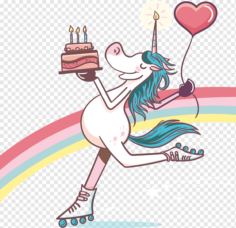 Единорожка с днем рождения