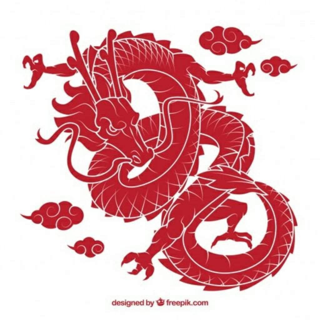 Китайский дракон Пинтерест