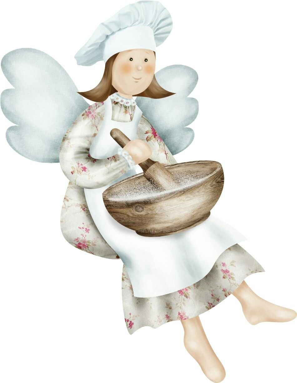 Девушка повар с ножом