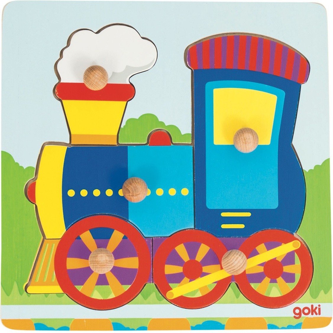 Вагончики с цифрами для детей