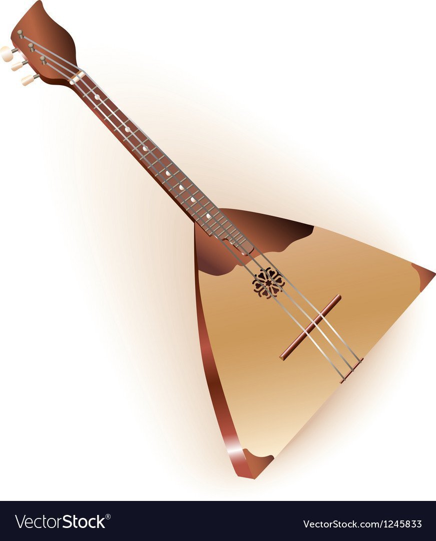 Кустарная балалайка