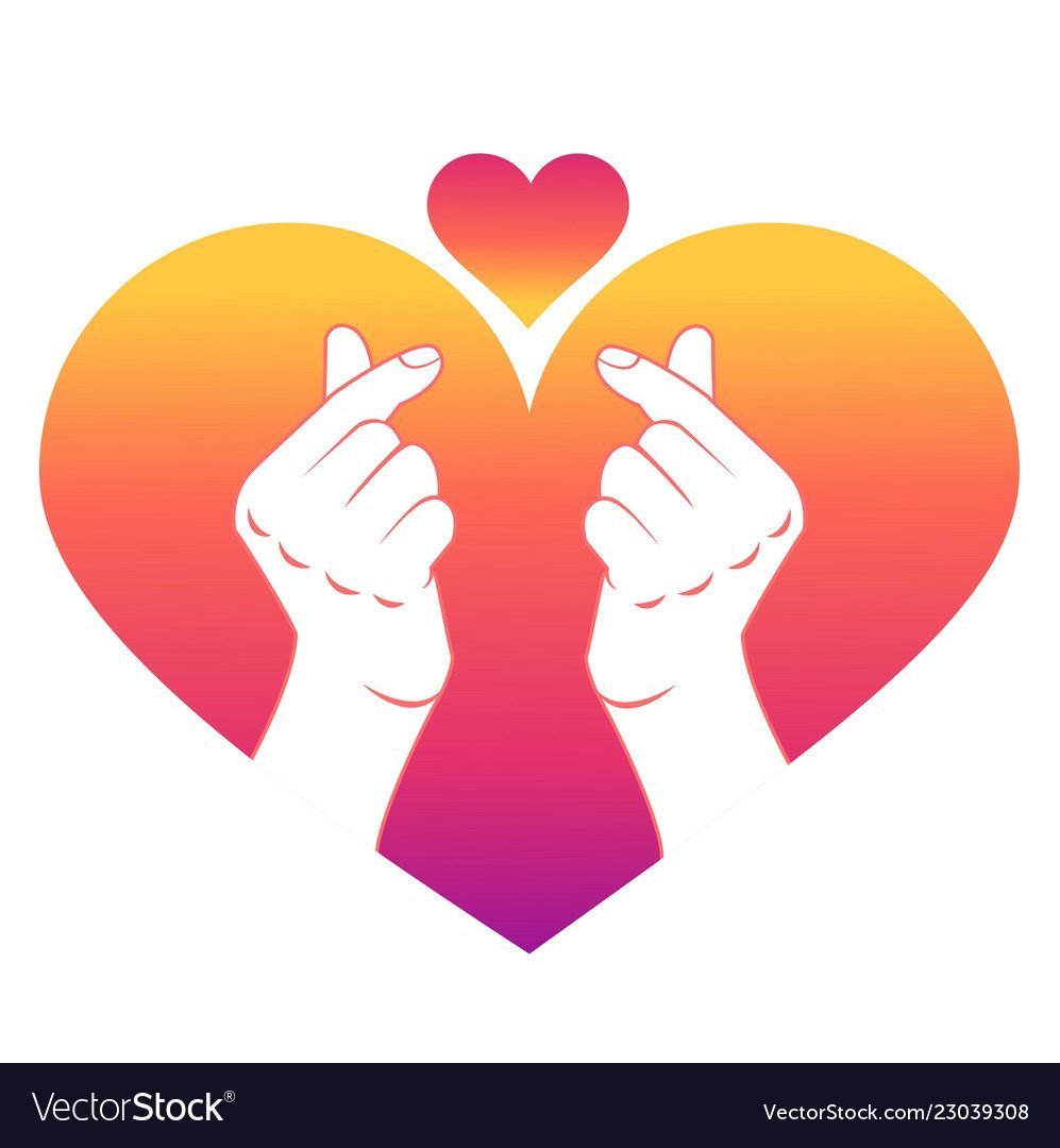 Знак любви руками