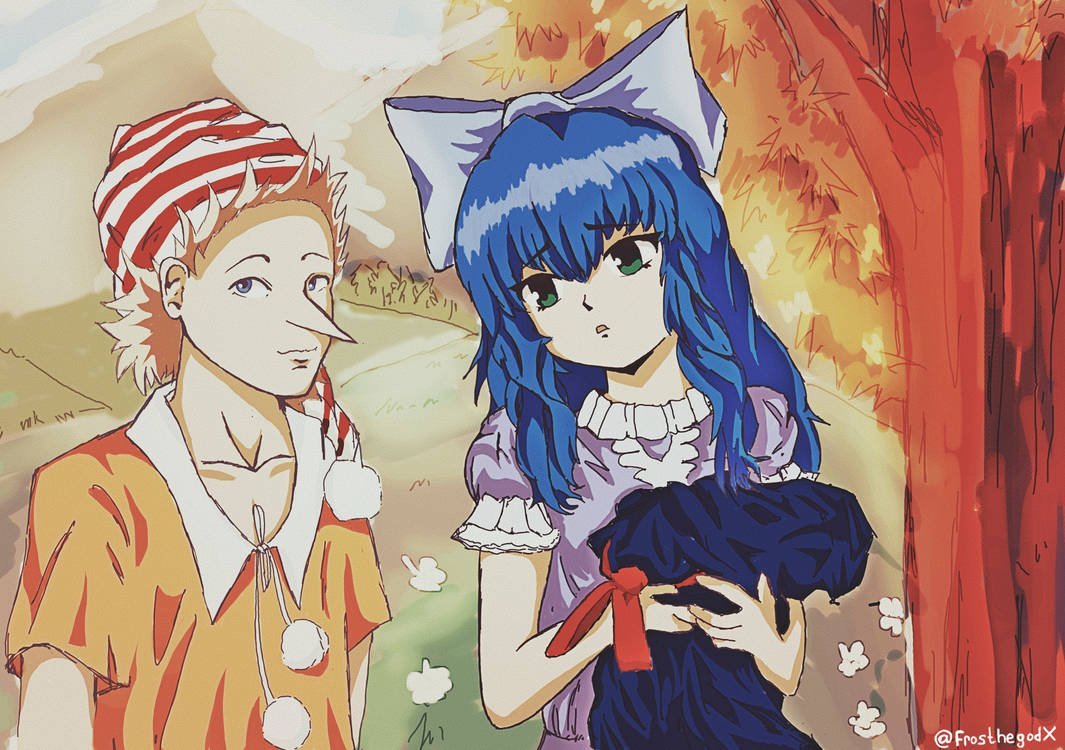 Мальвина из сказки Буратино