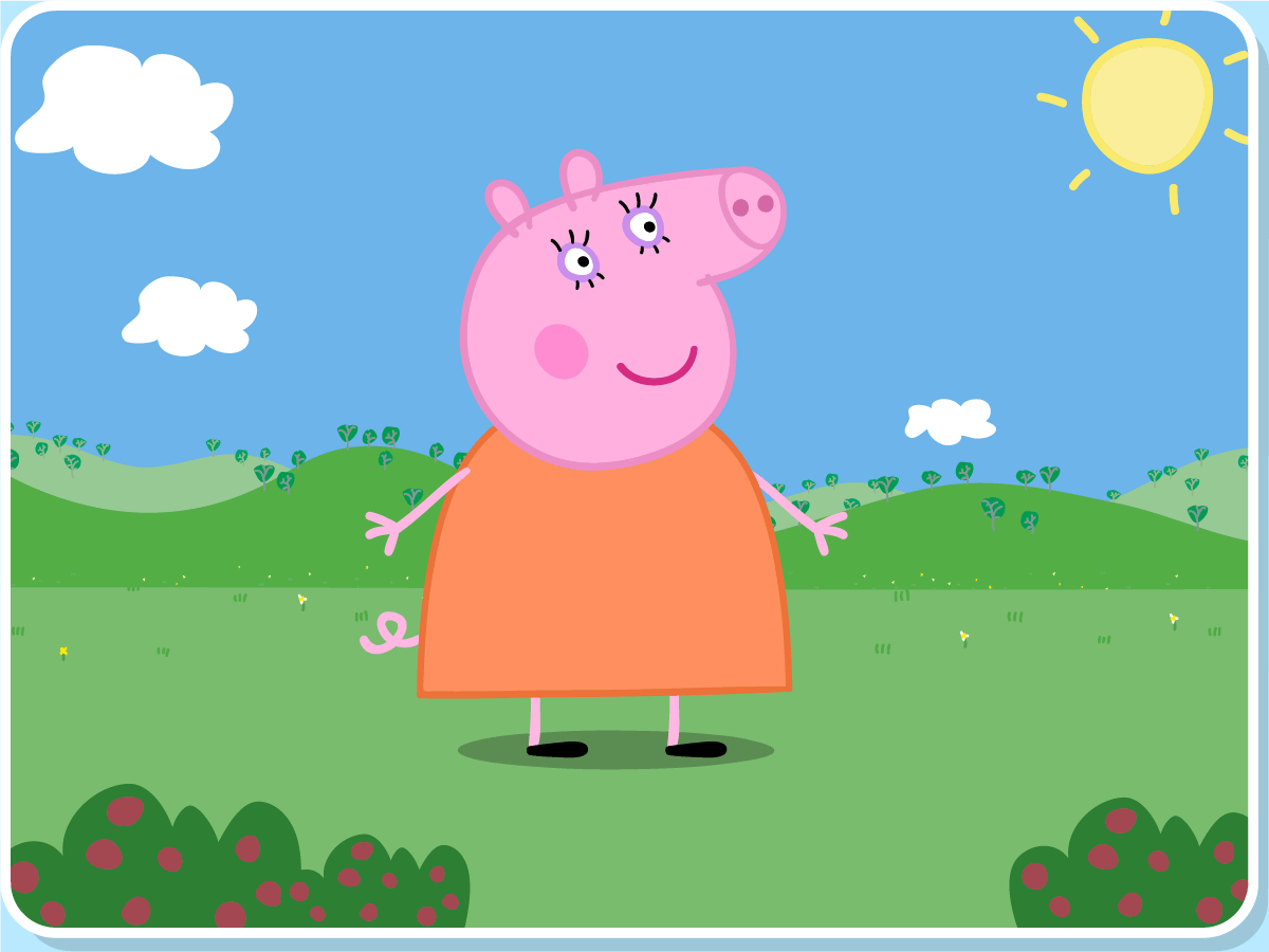 Свинка Пеппа семья и дом