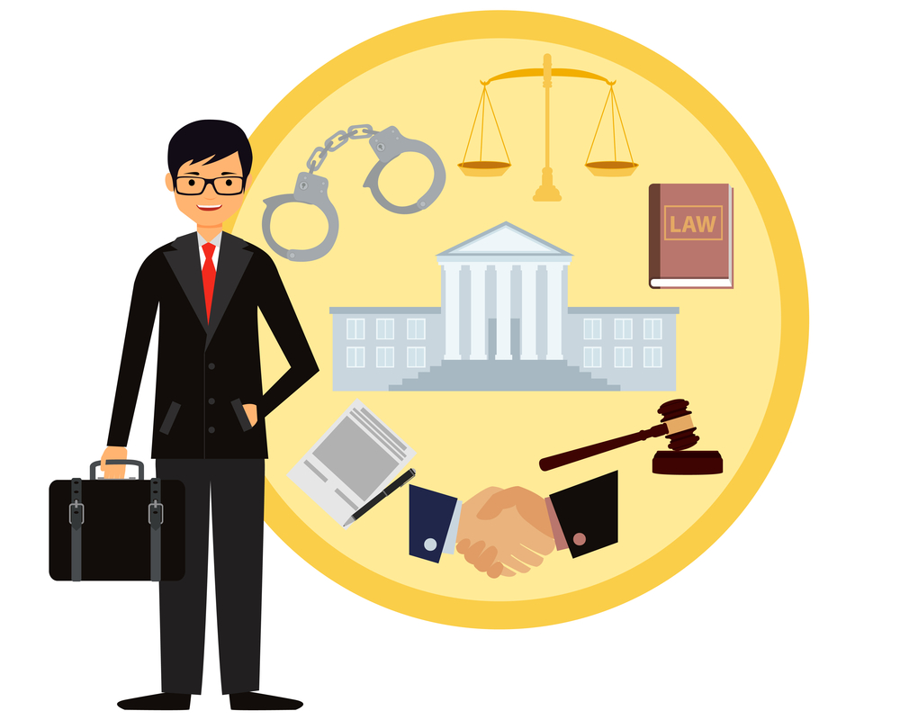 Юридические услуги надпись