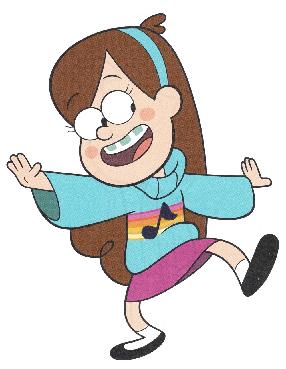 Мейбл из мультика Гравити Фолз