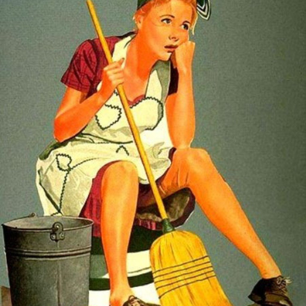 Уборка дома прикол