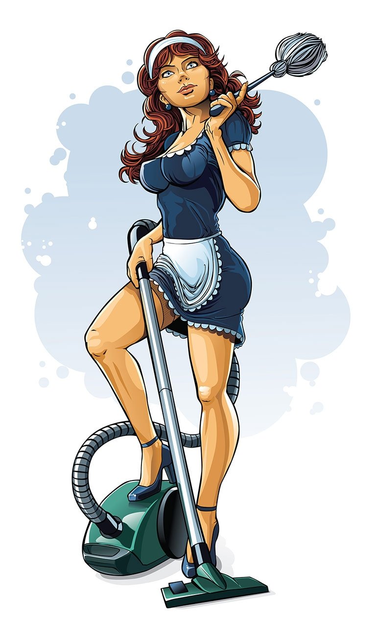 Уборка готовка стирка глажка