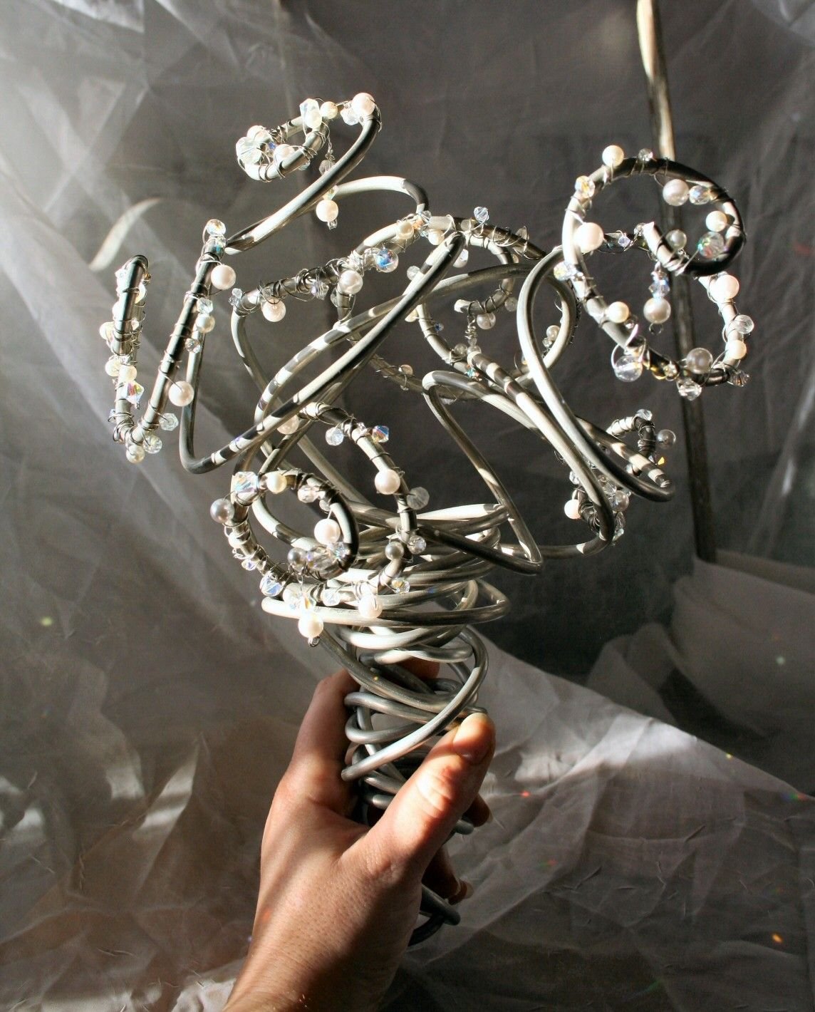 Торт на серебряную свадьбу