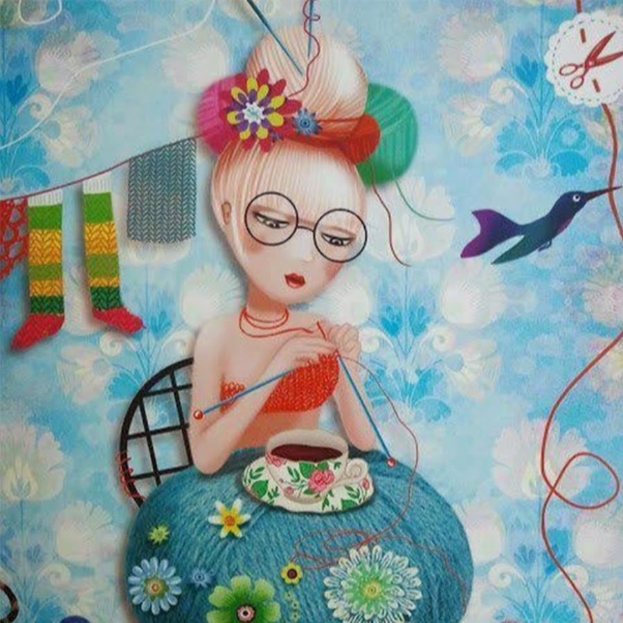 Рукодельница забавная