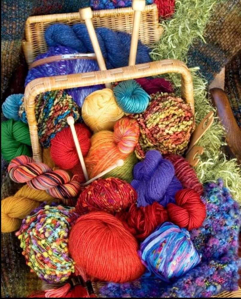 Мотки пряжи