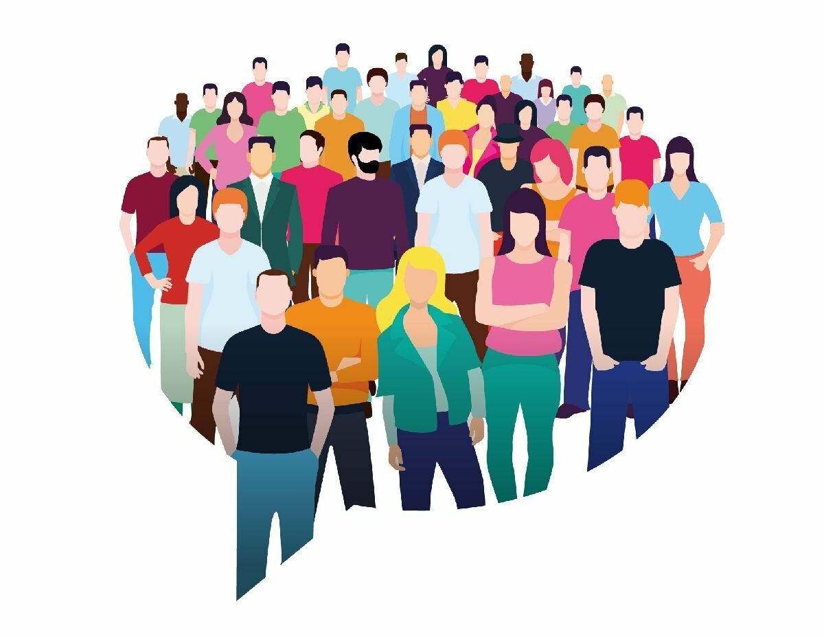 Общество иллюстрация