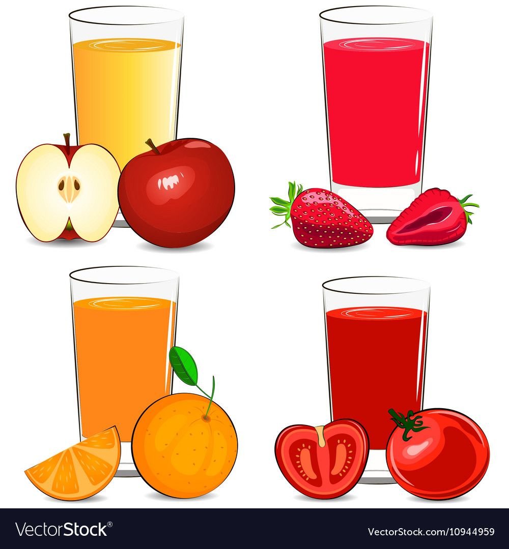 Рисунок виды сока