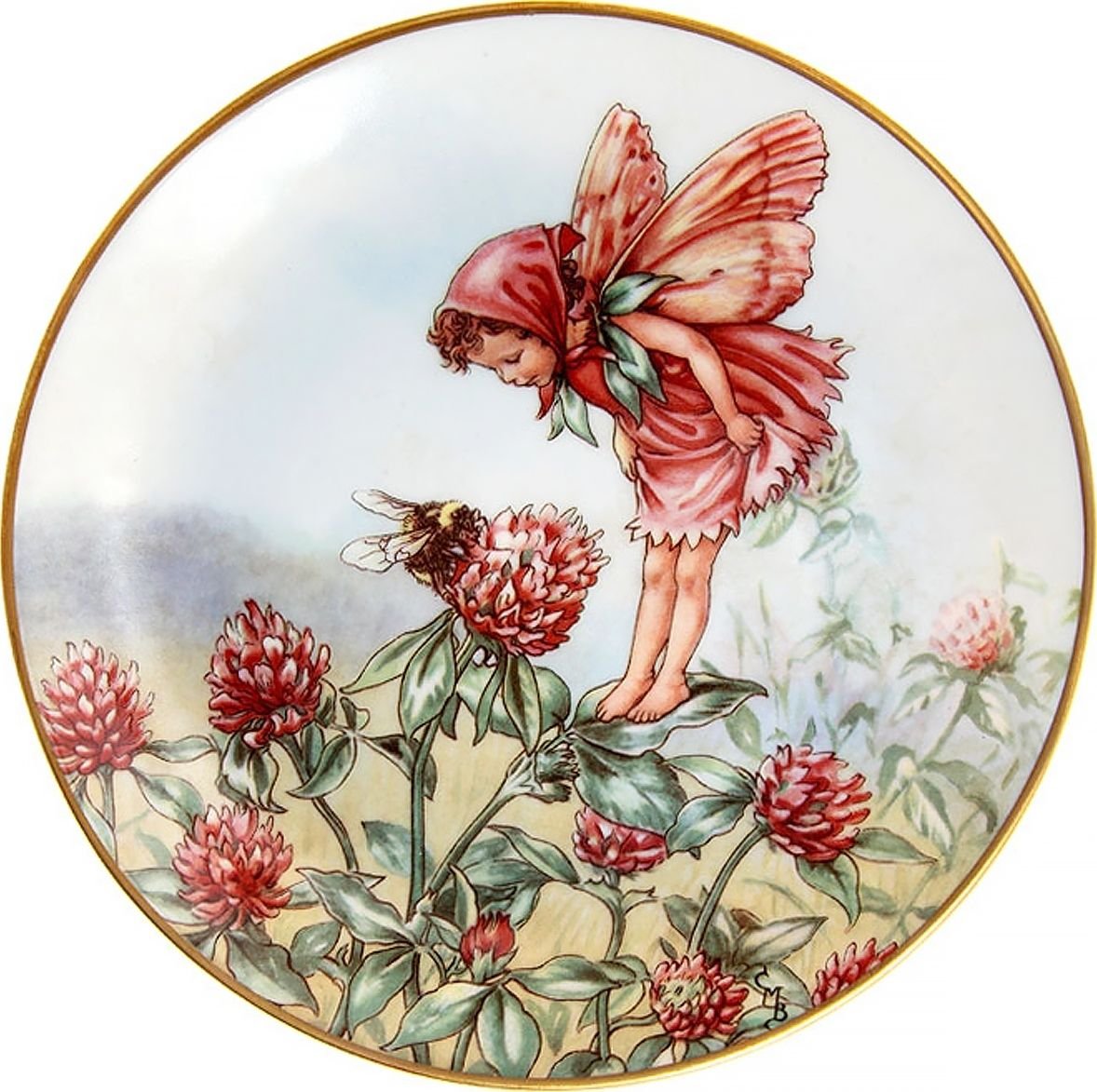 Сесиль Мари Бейкер декоративная тарелка