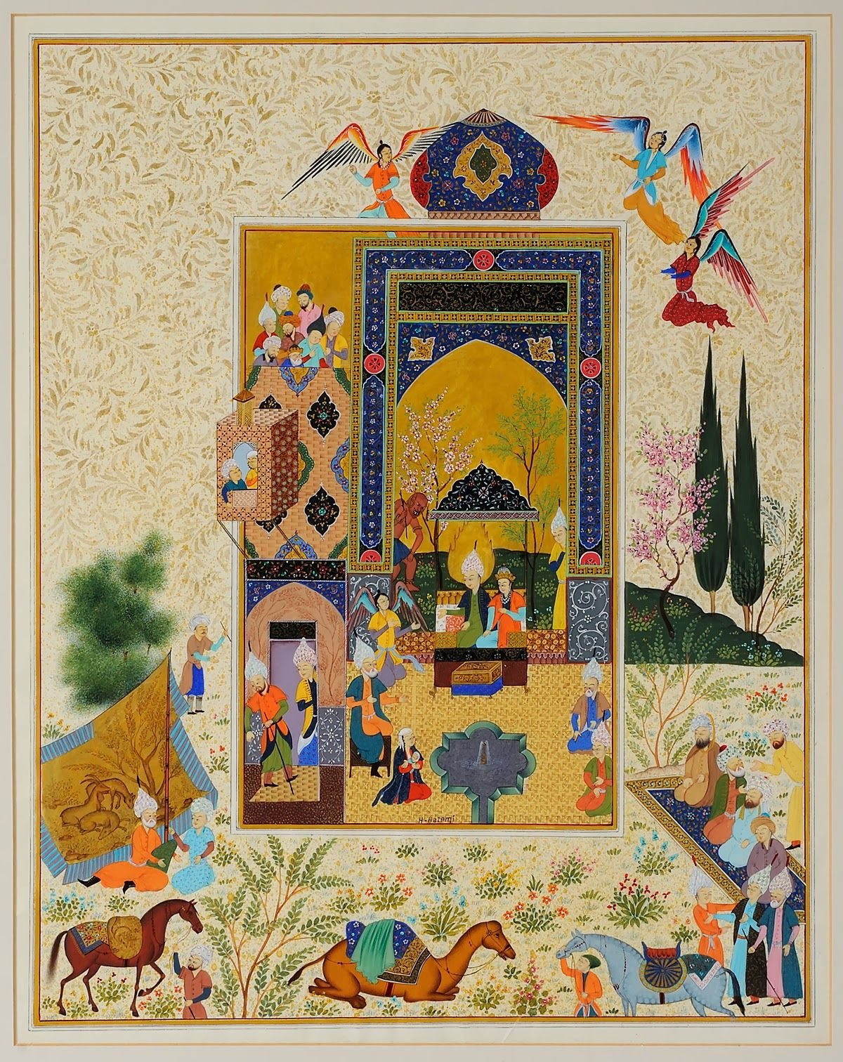 Школа иранской миниатюры "Чабан"