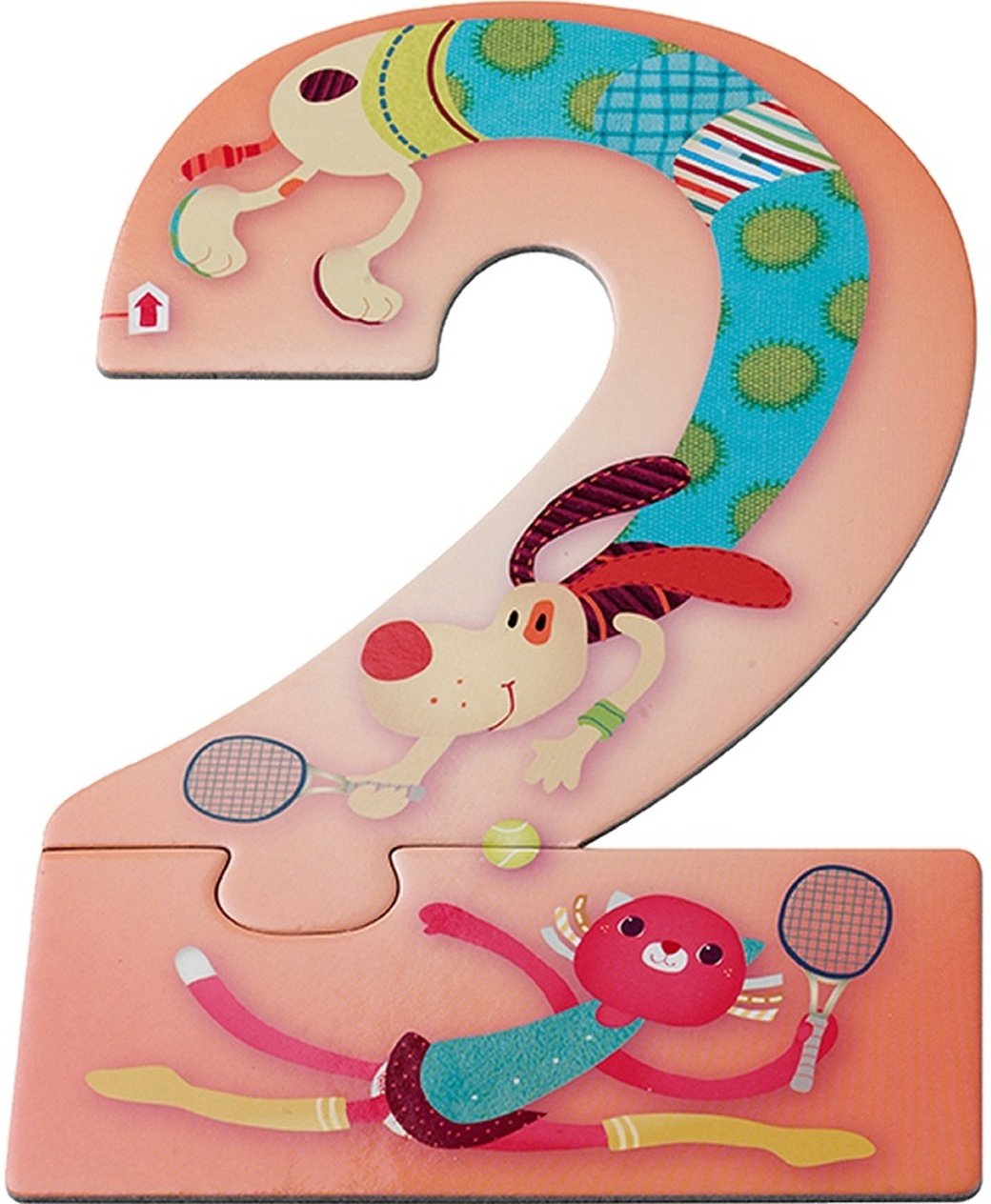 Цифра два красивая