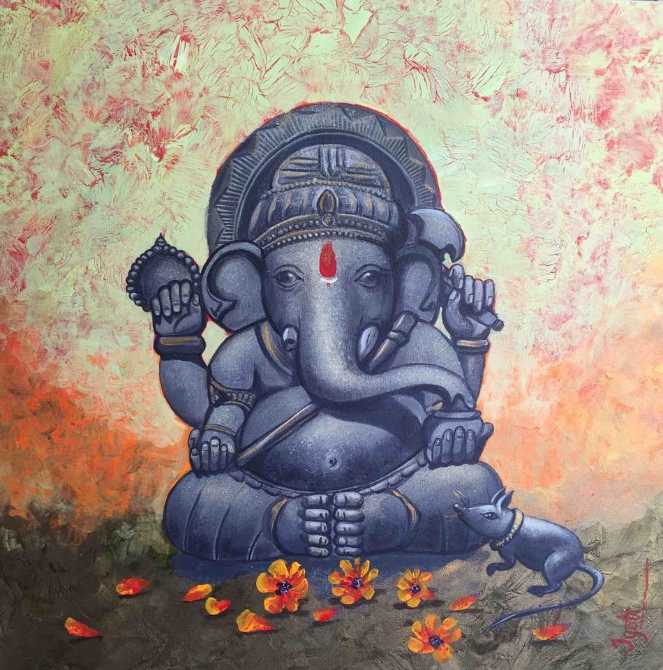 Ганеша Ганапати воин