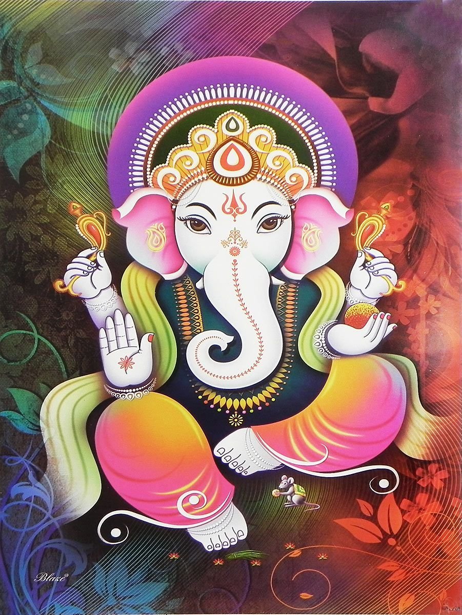 Шри Ганеша Графика