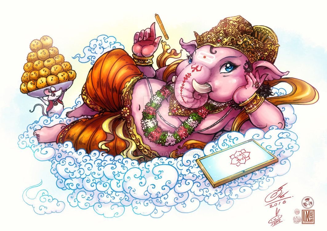 Лежа/щий Ганеша