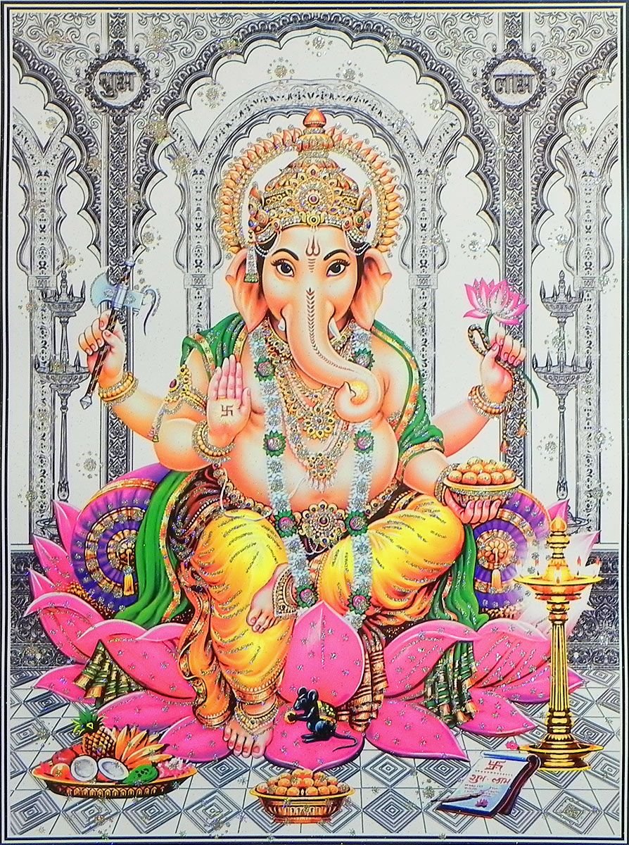 Ганеша тату