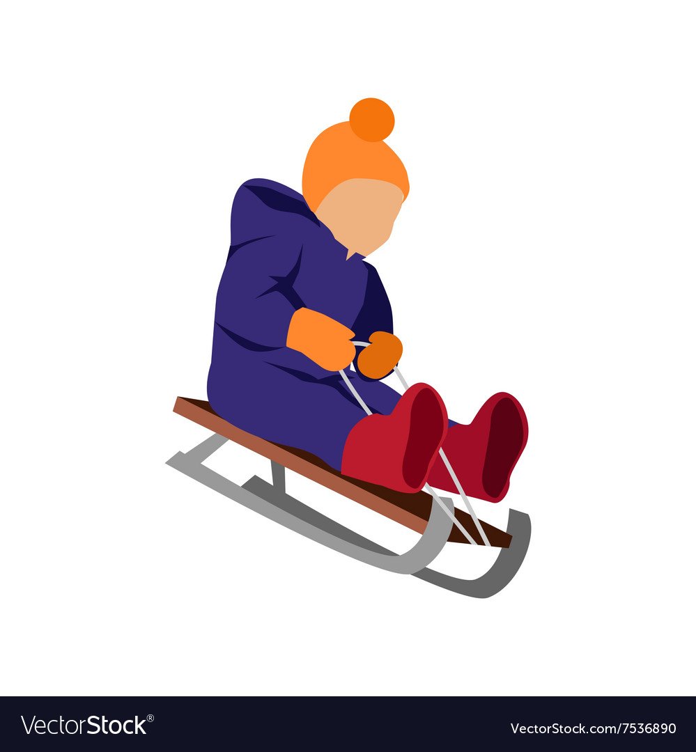 Фигурки детей зимние забавы