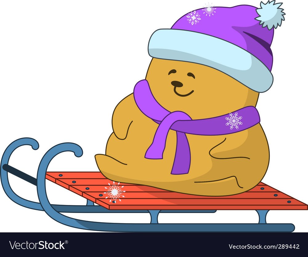 Дети на санках