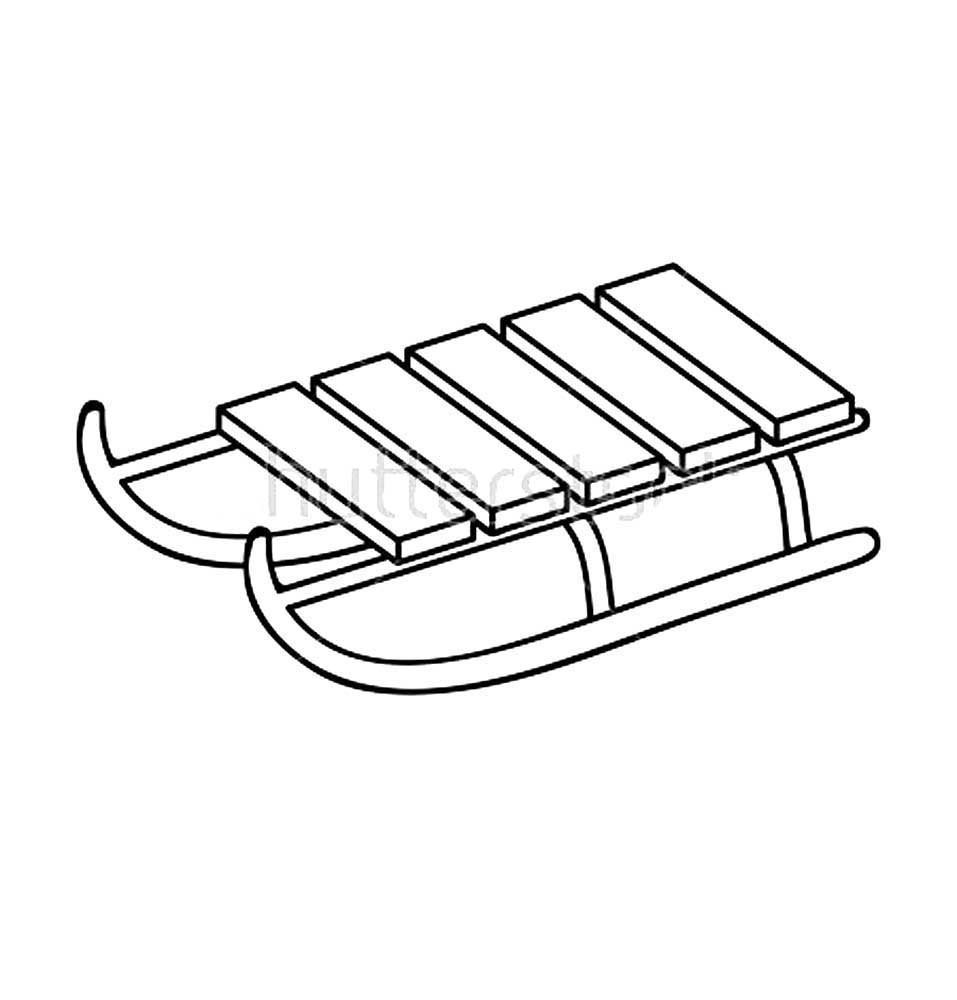 Мальчик на санках