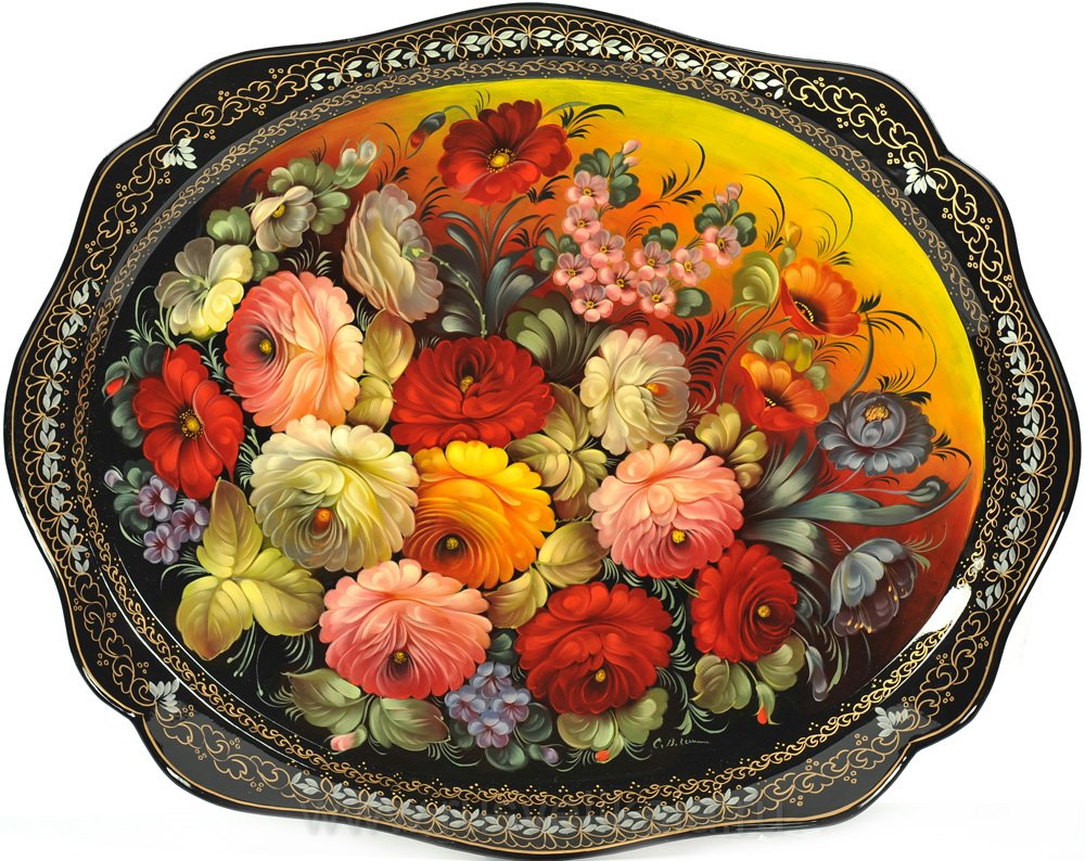 Жостовский поднос (Жостово)