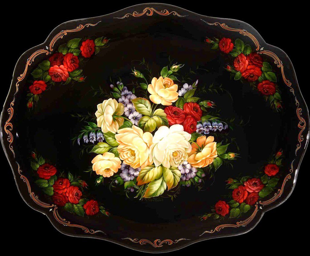 Жостовский поднос (Жостово)