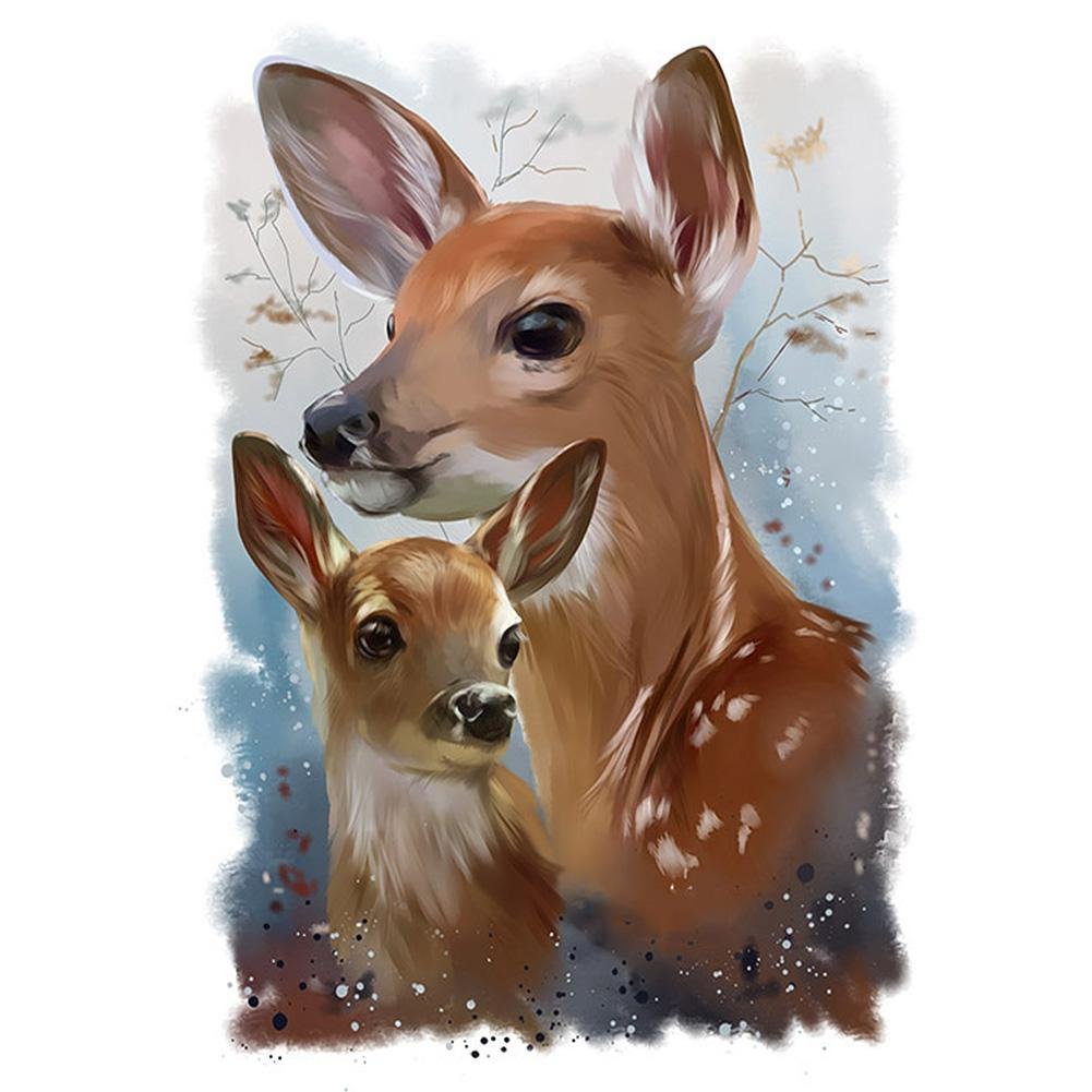 Лань иллюстрация