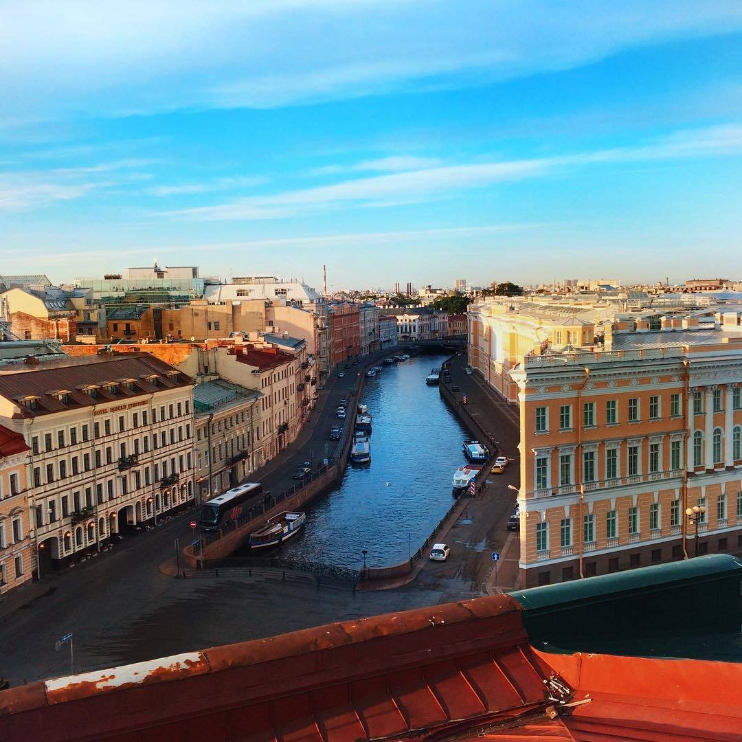 Санкт-Петербург утро