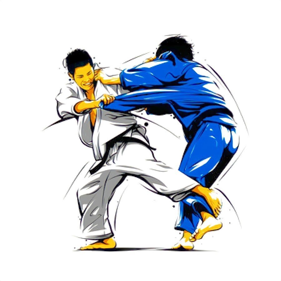 Дзюдо рисунок