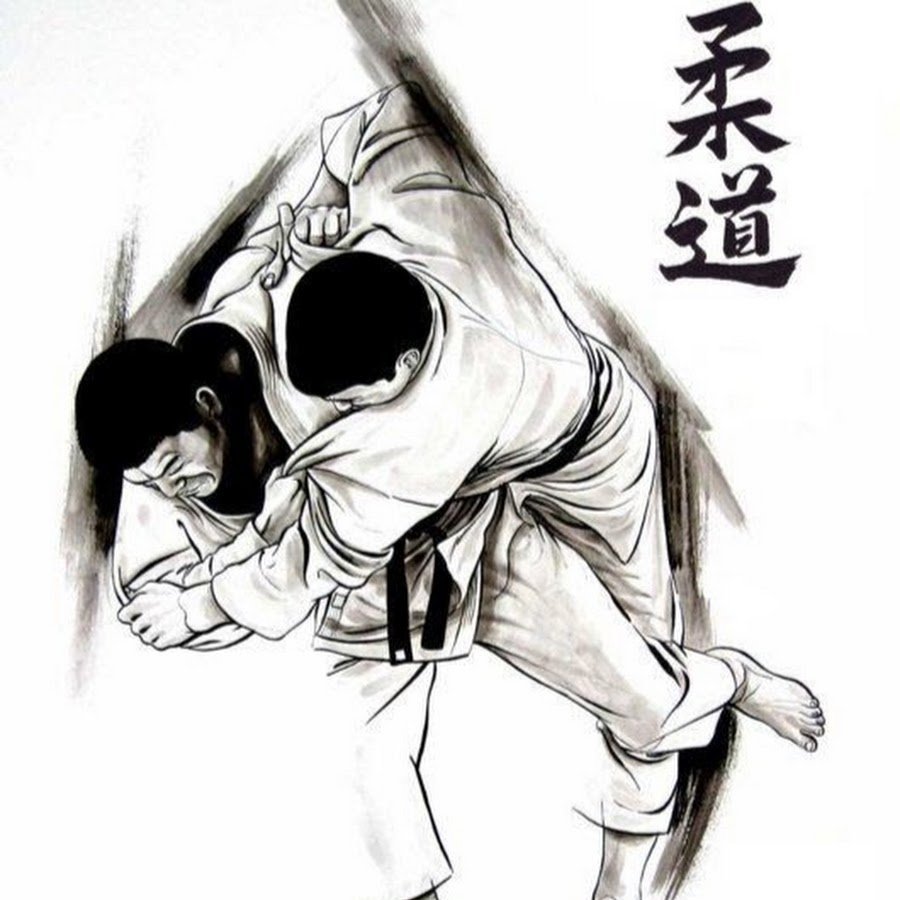 Дзюдо рисунок