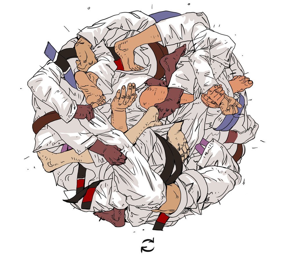 Бразильское джиу-джитсу арт