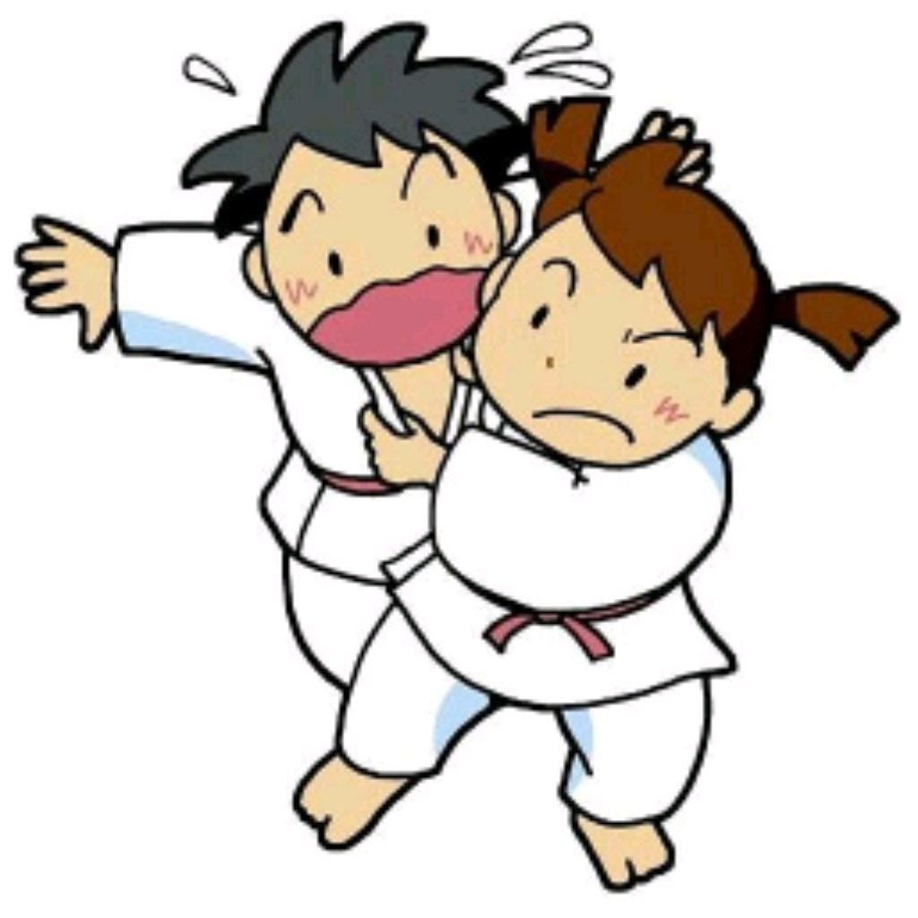 Дзюдо рисунок