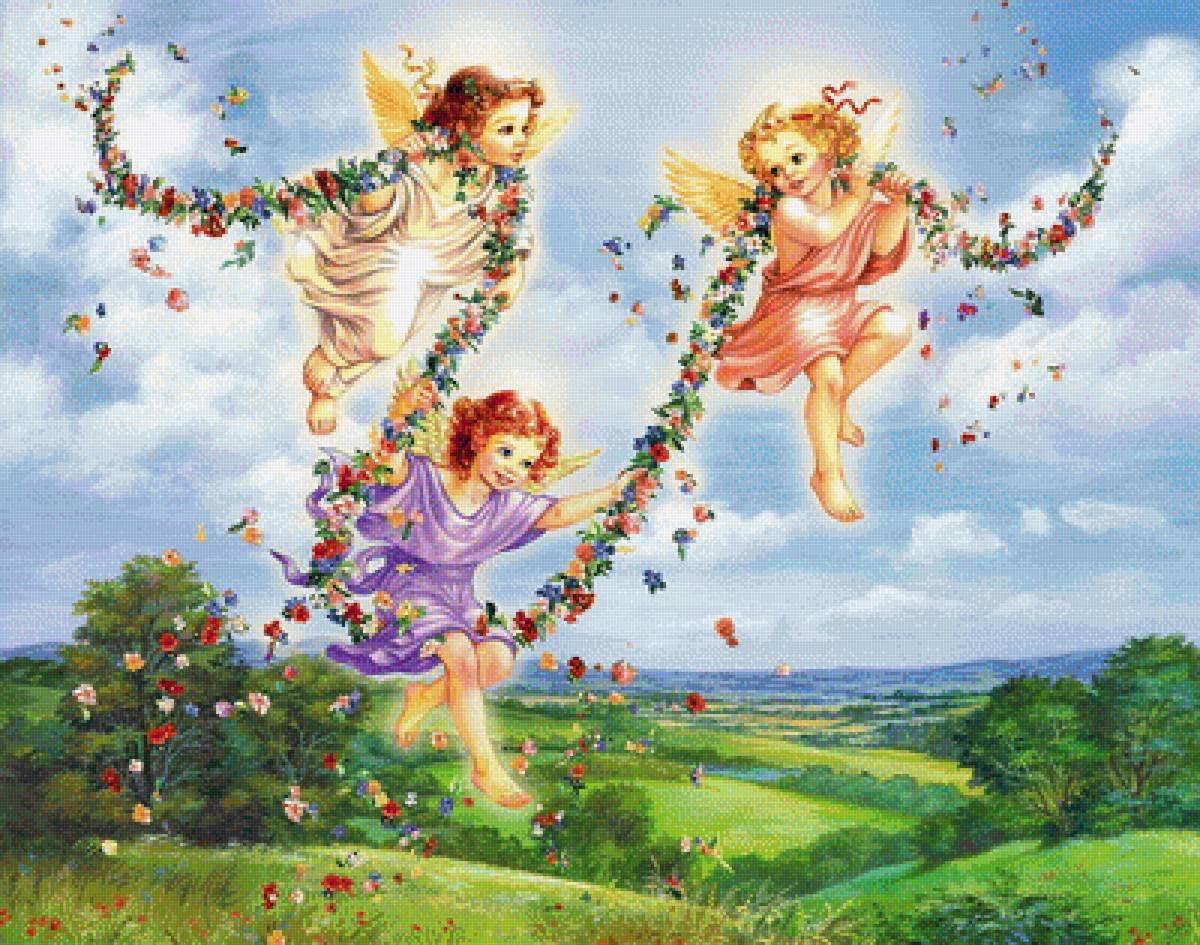 Ангелы художница Зорина Балдеску