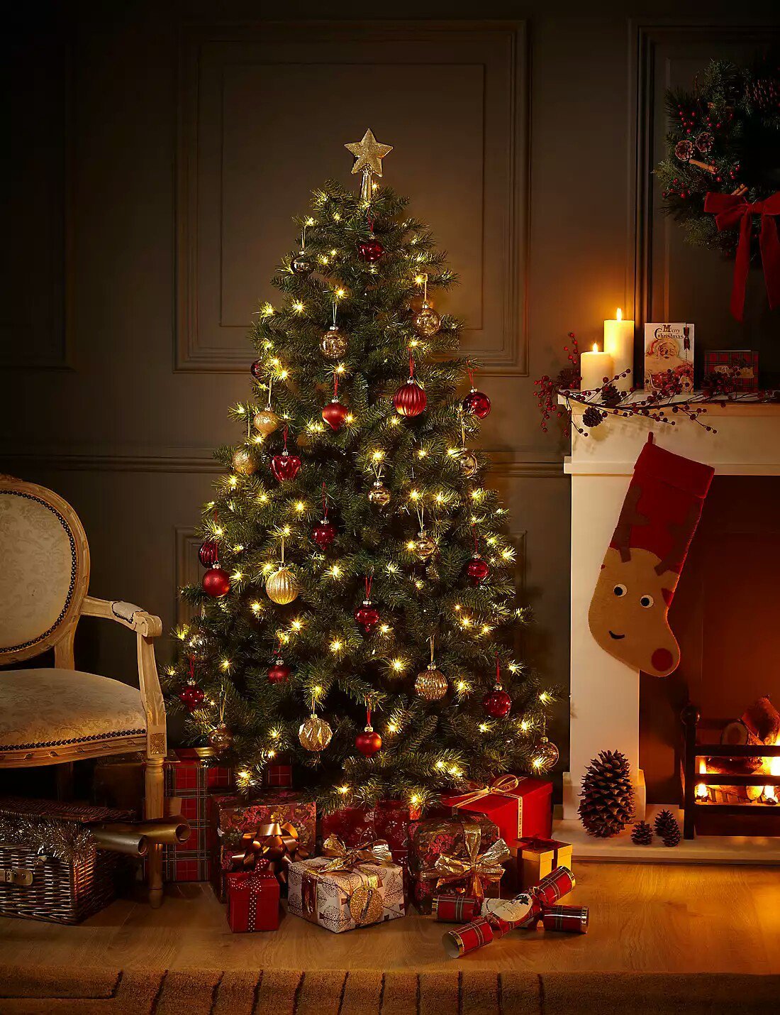 Красивая елка