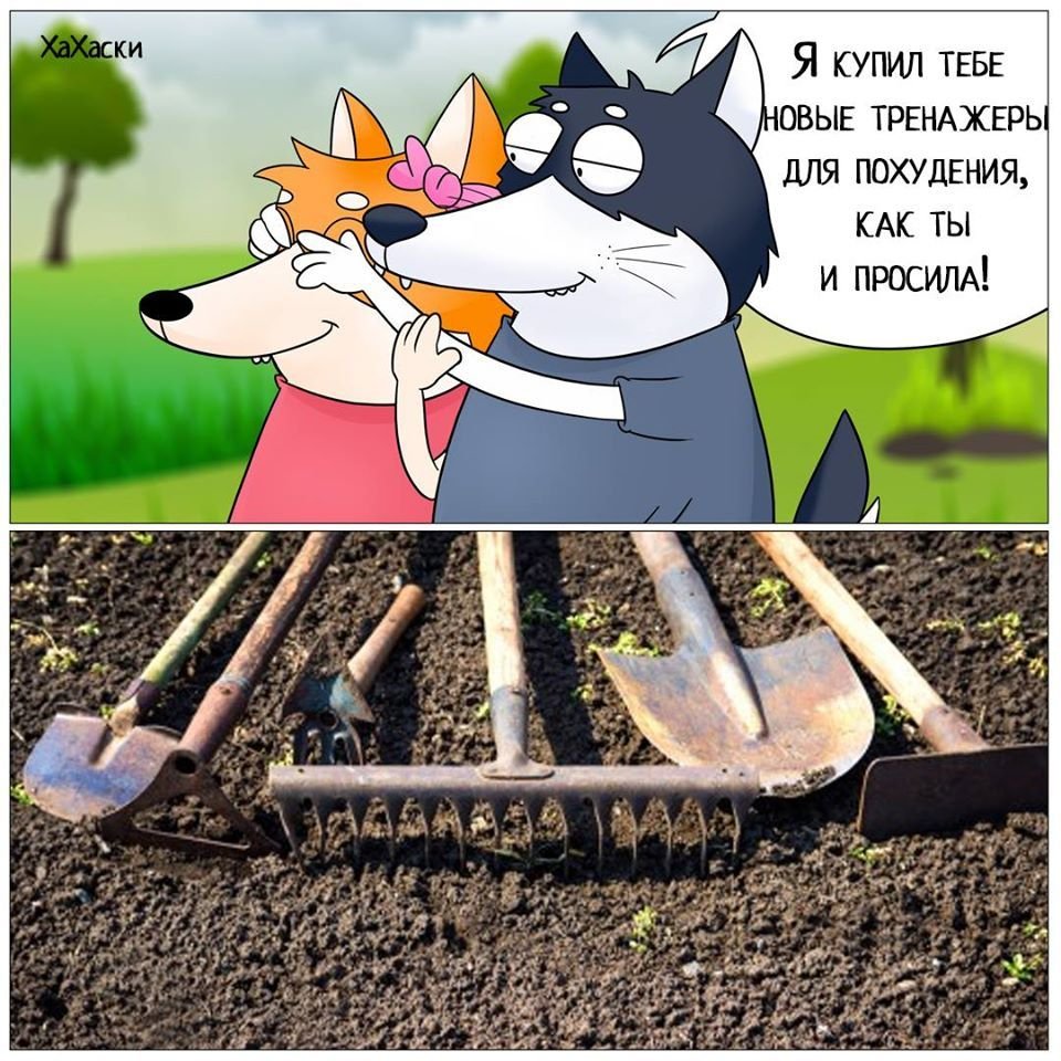 Мемы на садовую тематику