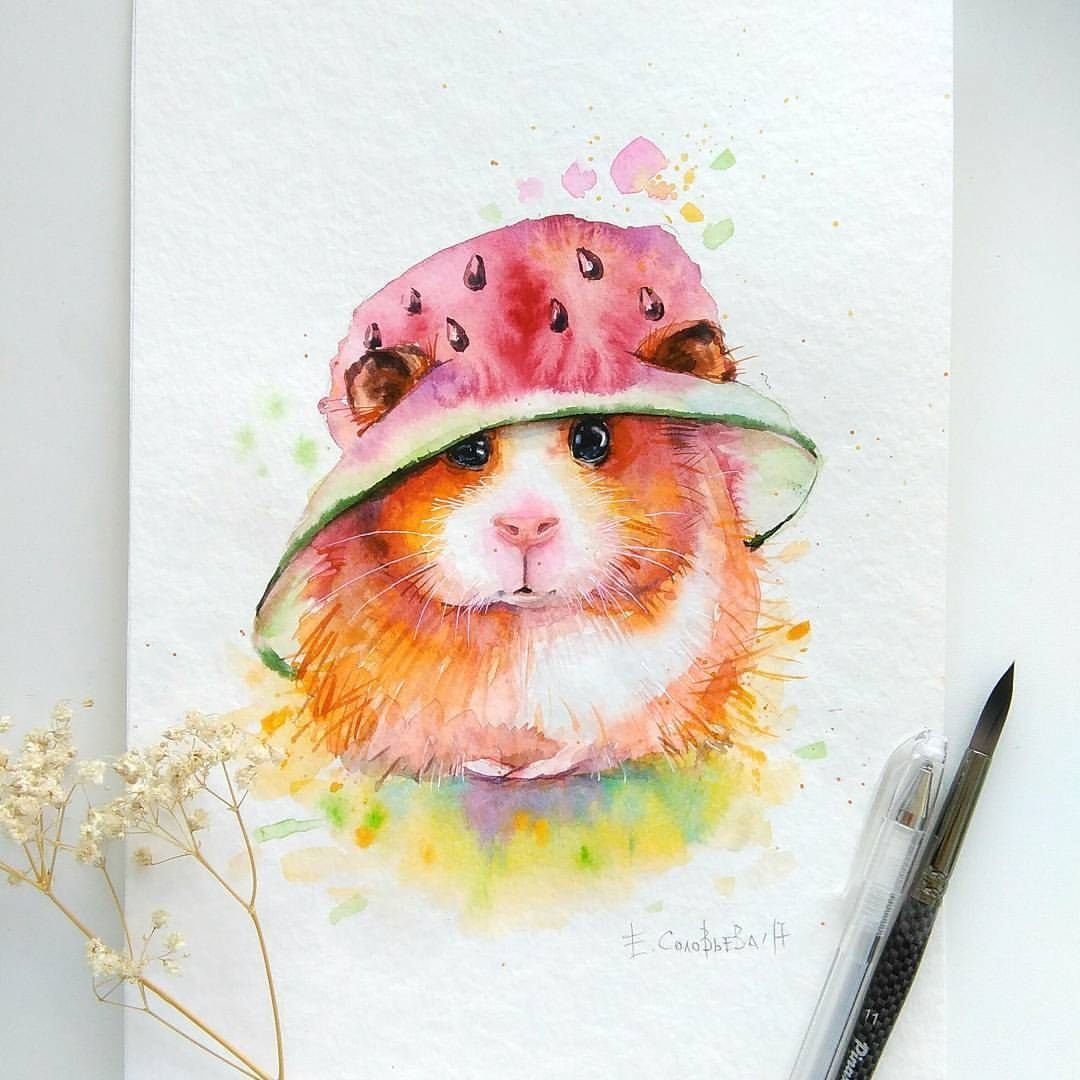 Художник Евгения Соловьева акварель