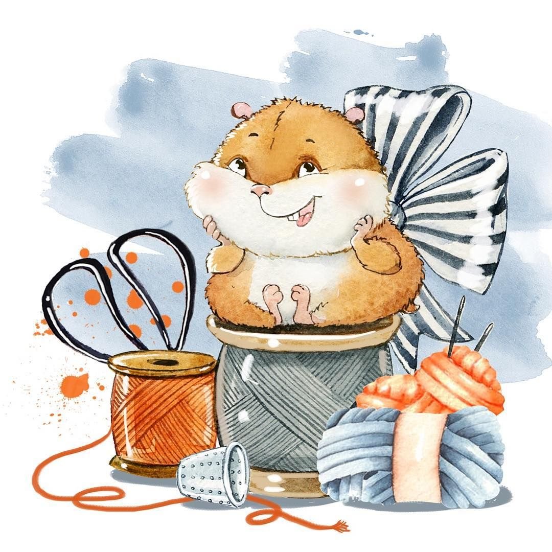 Рукодельный хомяк