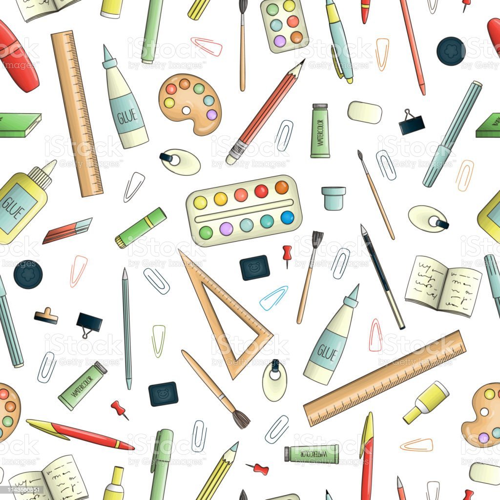 Канцтовары паттерн