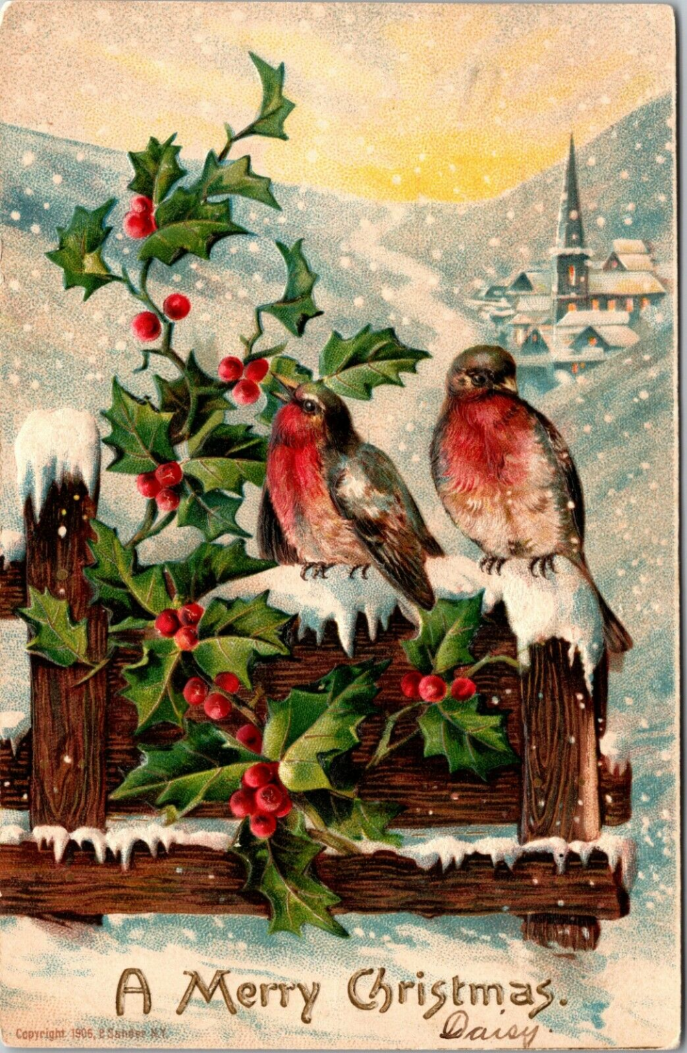 Открытка с Рождеством!